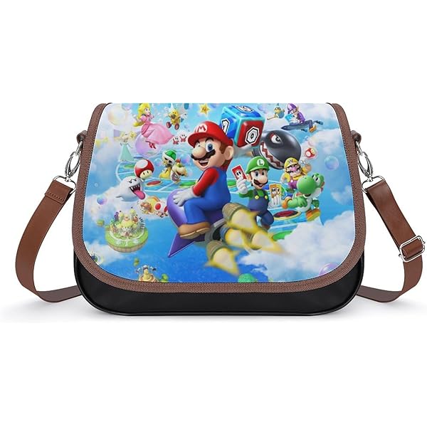 Amazon.co.jp: [ViDeys] スーパーマリオ（いいね） ショルダーバッグ